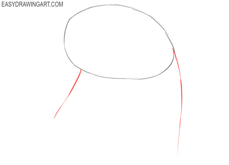 how to draw an eagle head step by step easy