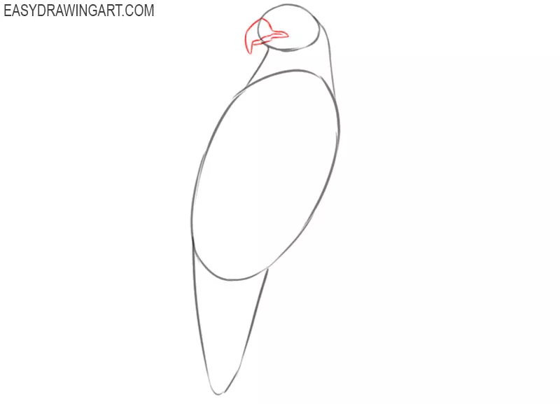 how to draw an eagle step by step