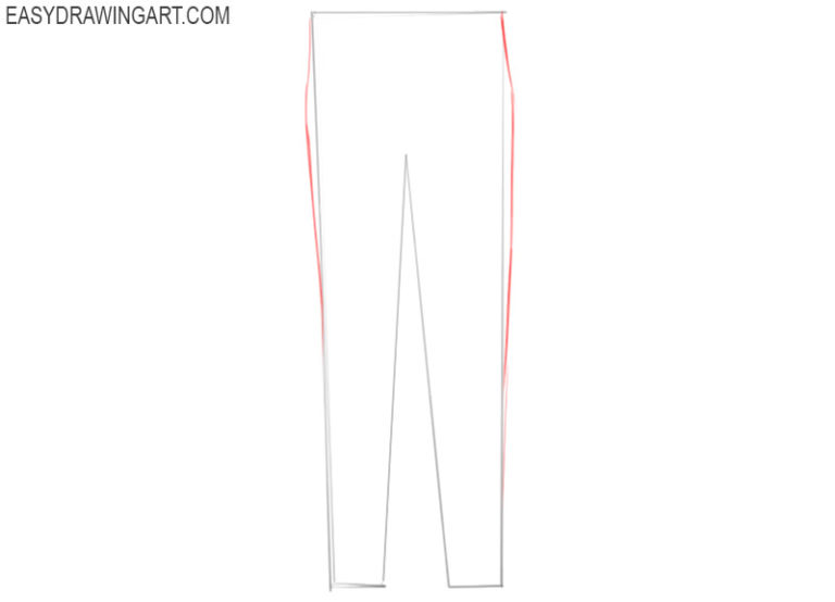 How to Draw Pants - Easy Drawing Art