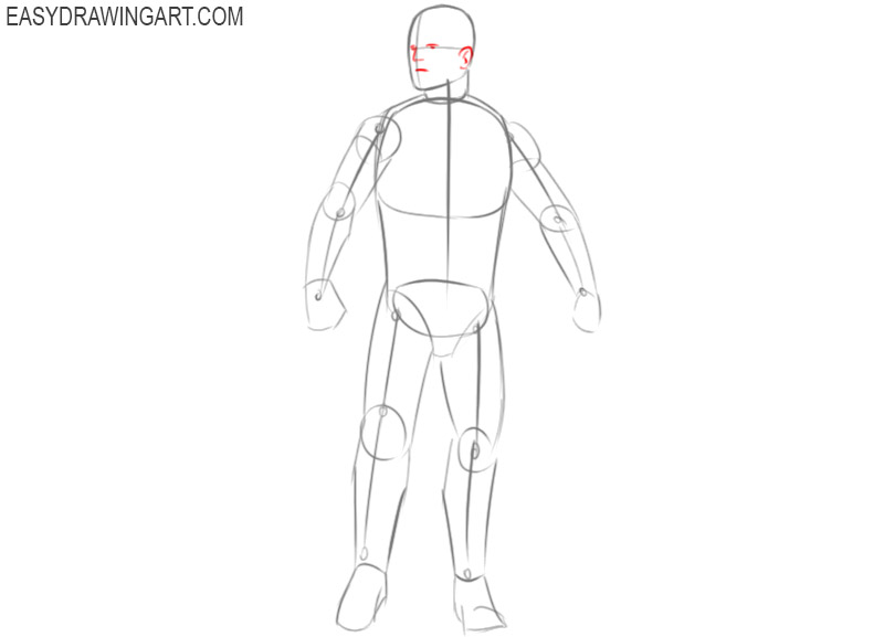 how to draw captain america very easy