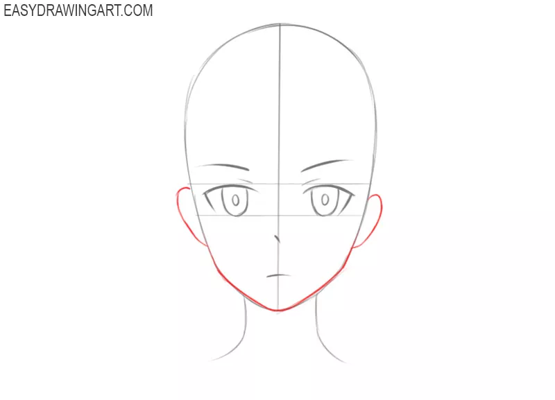 how to draw cute anime faces