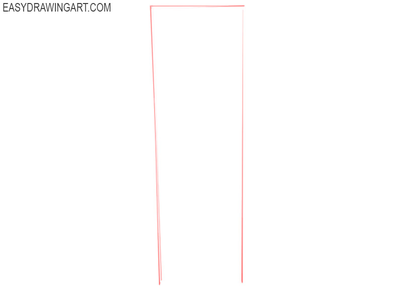 how to draw pants easy