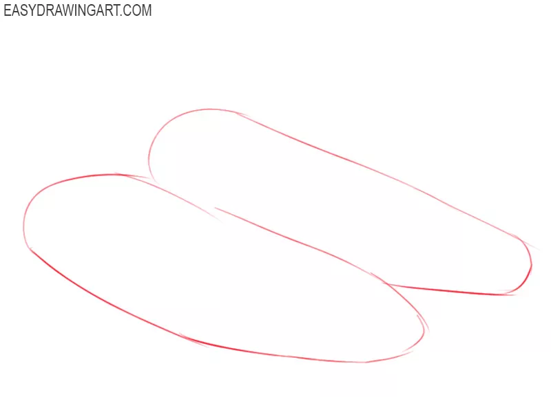 how to draw shoes easy