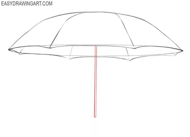 Continuous Line Drawing of Umbrella Stock Vector - Illustration of doodle,  conceptual: 87906526