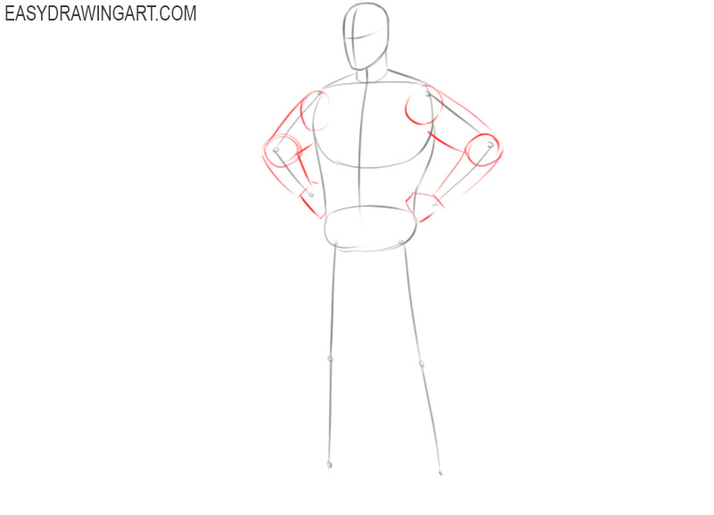 how to draw superman cute and easy