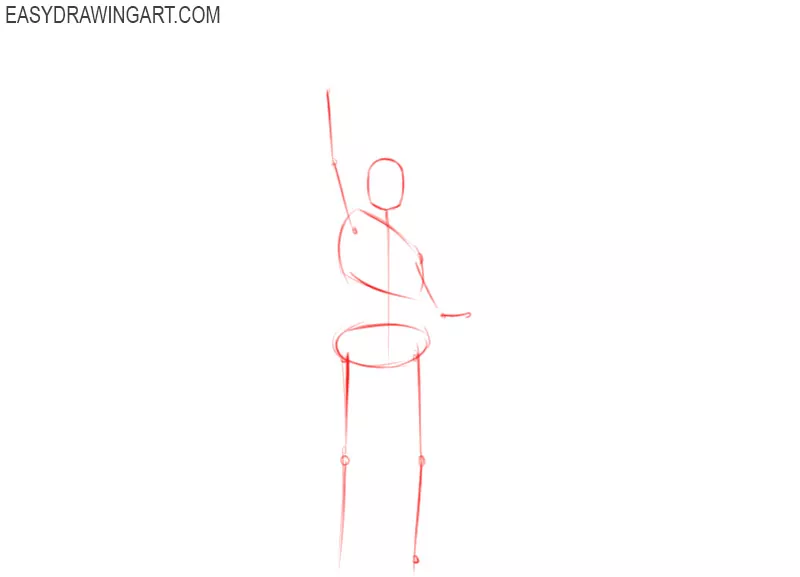 how to draw the statue of liberty easy
