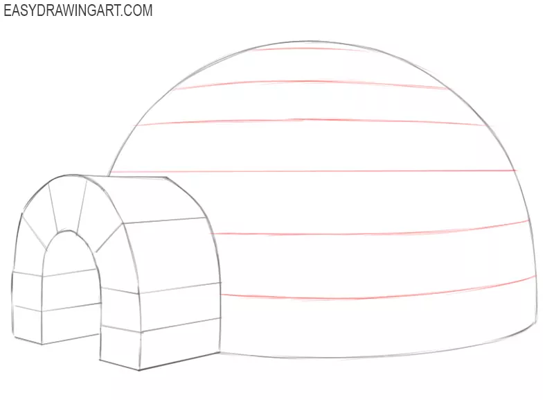 Inuit Igloo coloring page | Free Printable Coloring Pages