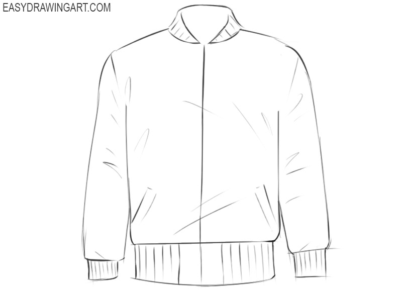 Jacket Drawing For Kids