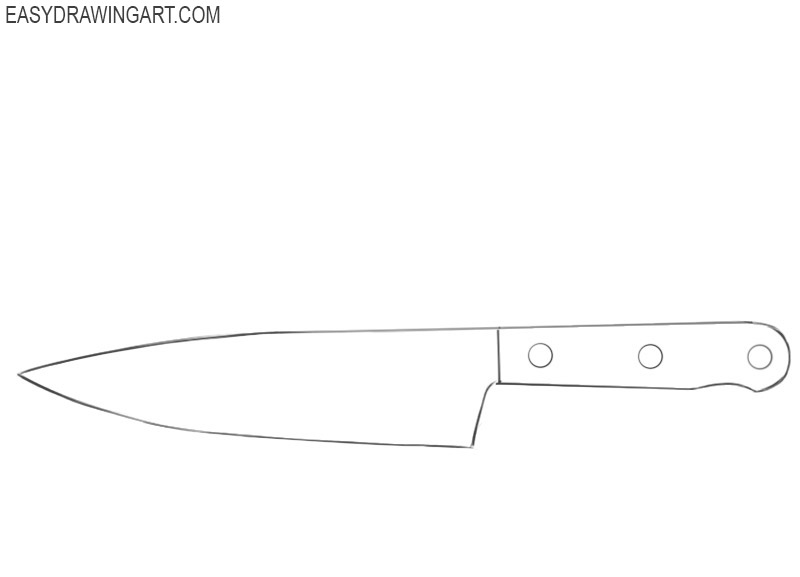 knife drawing images