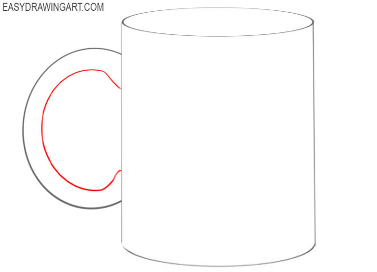 How to Draw a Mug Easy Drawing Art