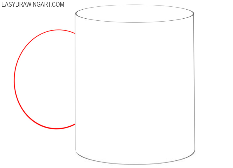 mug drawing picture