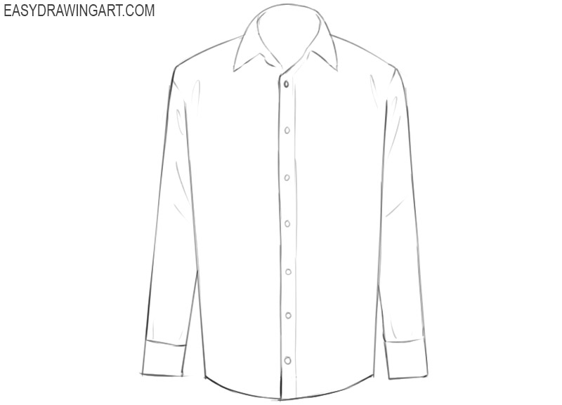 shirt drawing easy