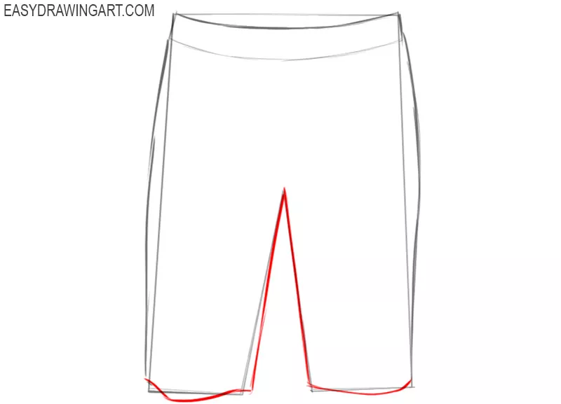 shorts drawing easy