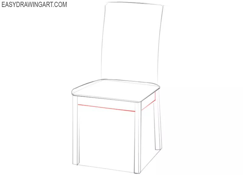 Side table furniture home sketch Royalty Free Vector Image