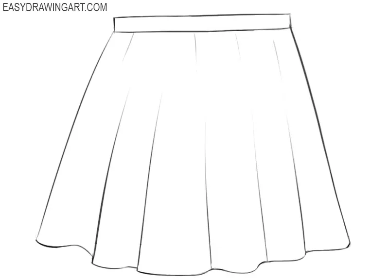skirt drawing images