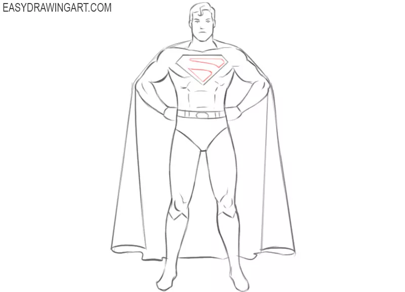 superhero drawings easy