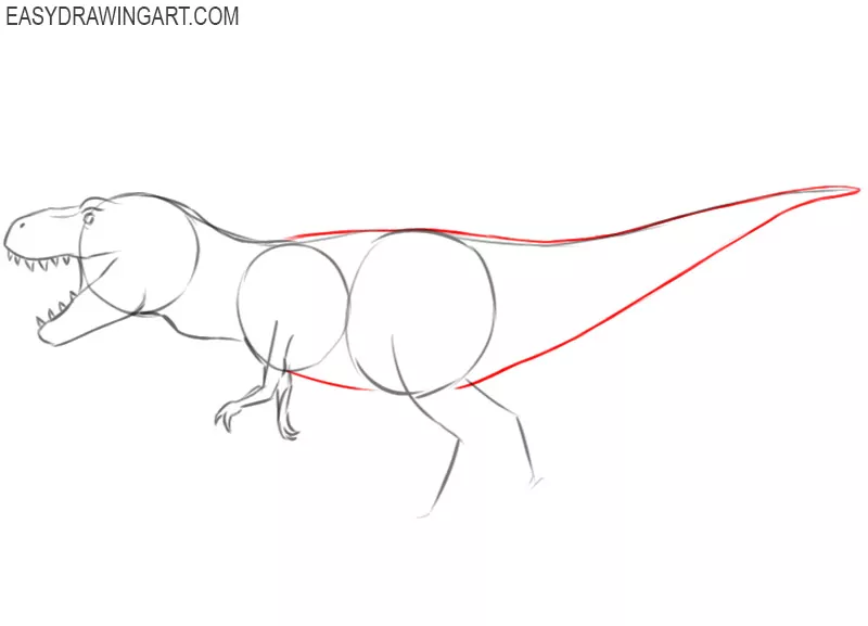 Jurassic world dinosaur drawing, How to Draw T Rex