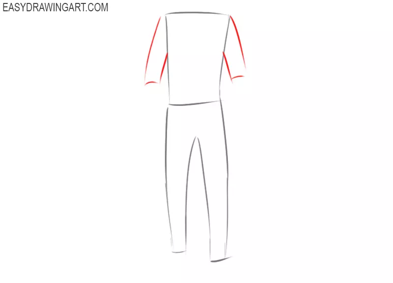 Clothes drawing guide