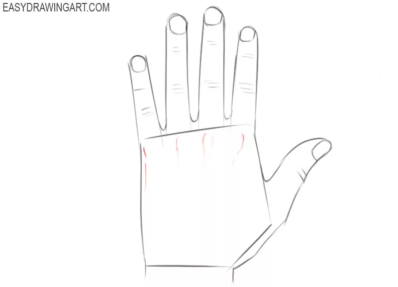 Easy to draw hands