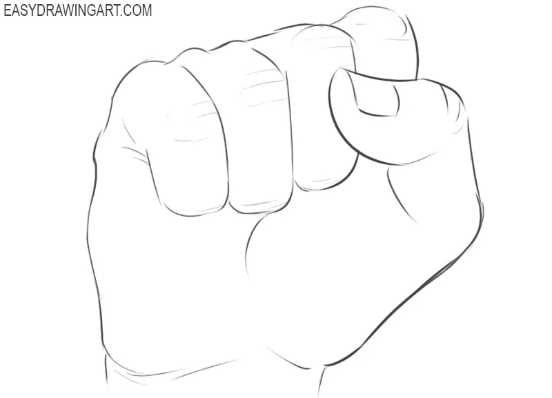 Fist drawing tutorial