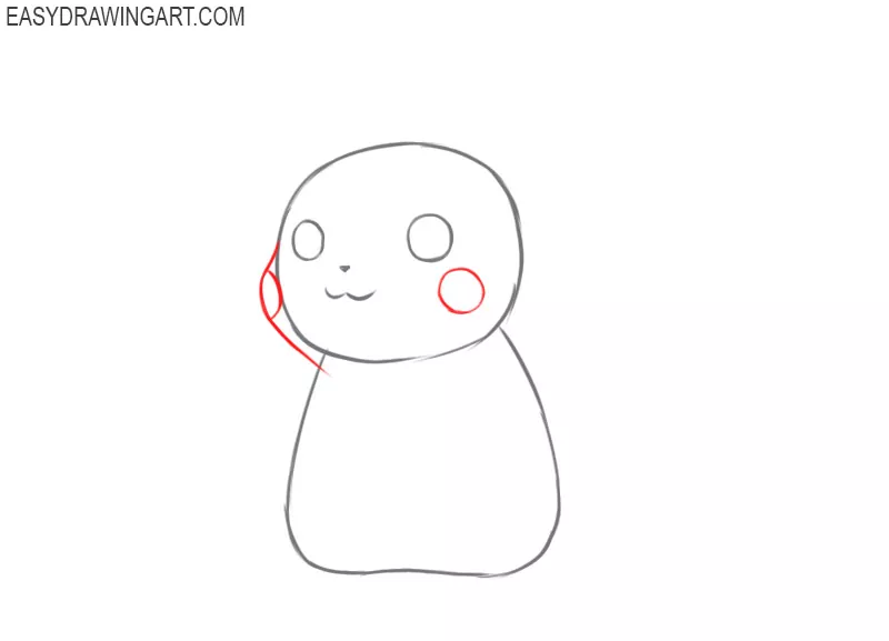 How do you draw Pikachu