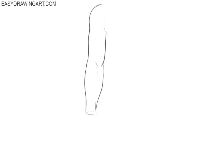 How easy to draw an arm