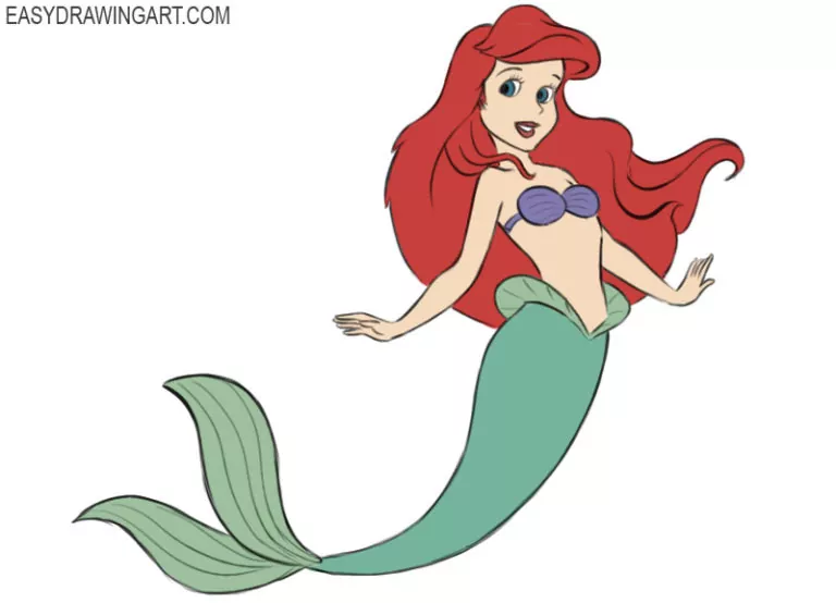  How Do You Draw Ariel  Check it out now 