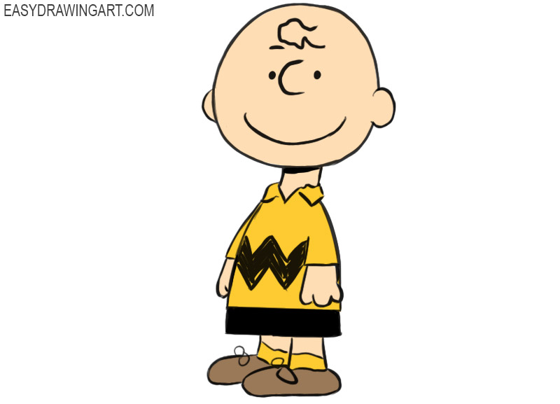 Charlie Brown drawing tutorial