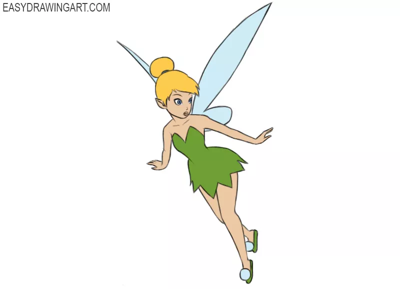 tinkerbell drawing tutorial