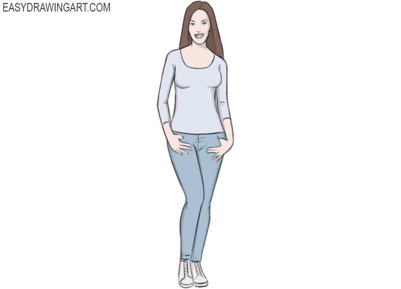 How to Draw a Woman