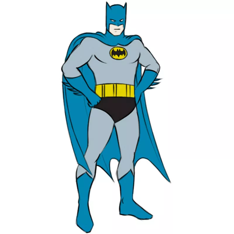 How to draw Batman The Dark Knight drawing tutorials