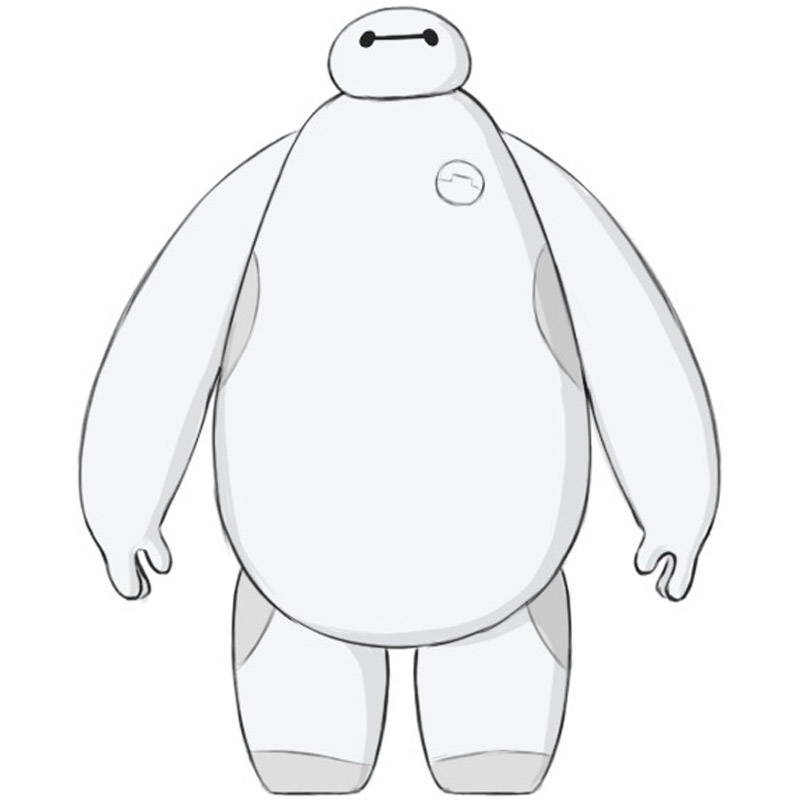 How to Draw Baymax Easy Drawing Art