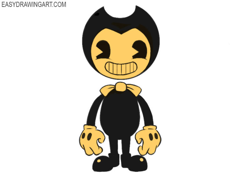 How to Draw Bendy - Easy Drawing Art
