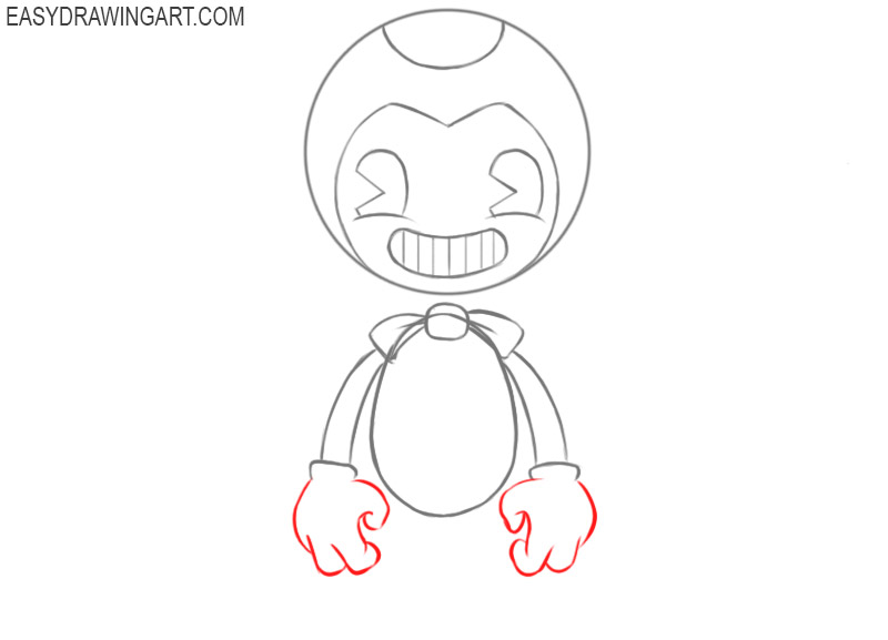 How to draw Bendy for beginners