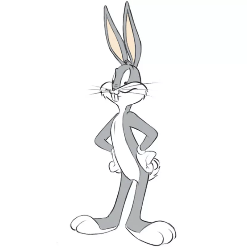 Drawing of Bugs Bunny  Pencil Sketch  YouTube