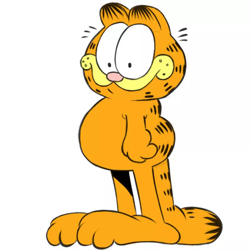 How to Draw Garfield - Easy Drawing Art