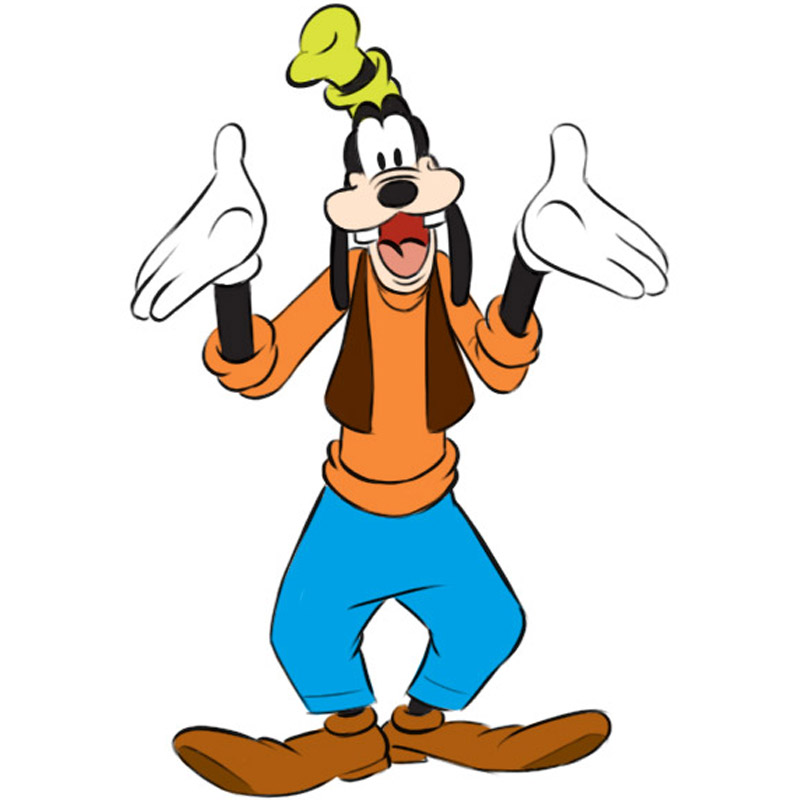 How to Draw Goofy - Easy Drawing Art