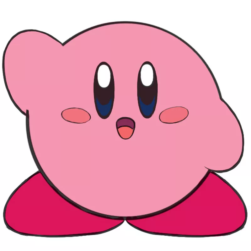 How to Draw Kirby - Easy Drawing Art