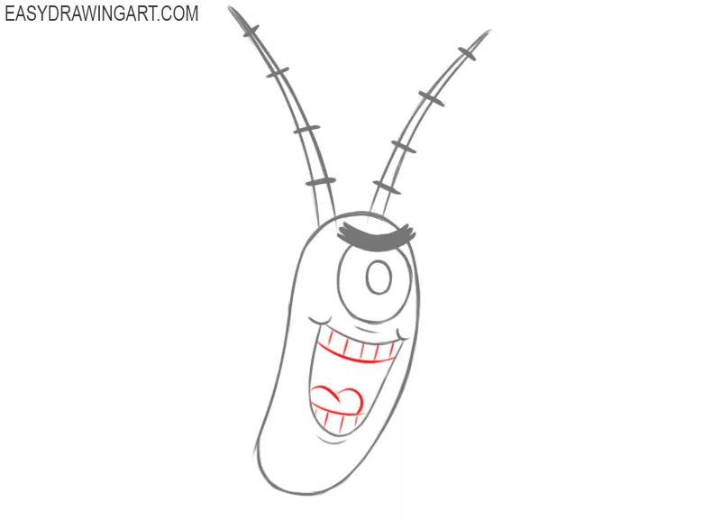 How to draw Plankton from Spongebob