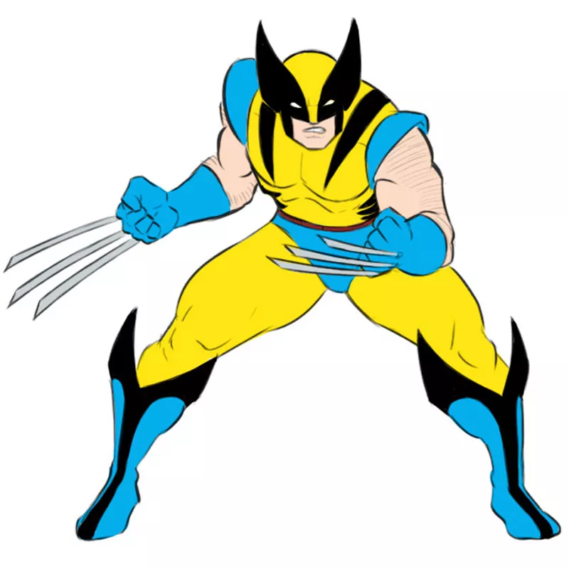 How to Draw Wolverine - Easy Drawing Art
