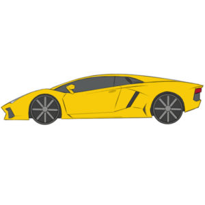 How to draw a Lamborghini