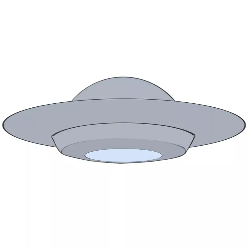 How To Draw A Ufo Easy Drawing Art