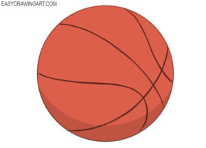 How to Draw a Basketball - Easy Drawing Art