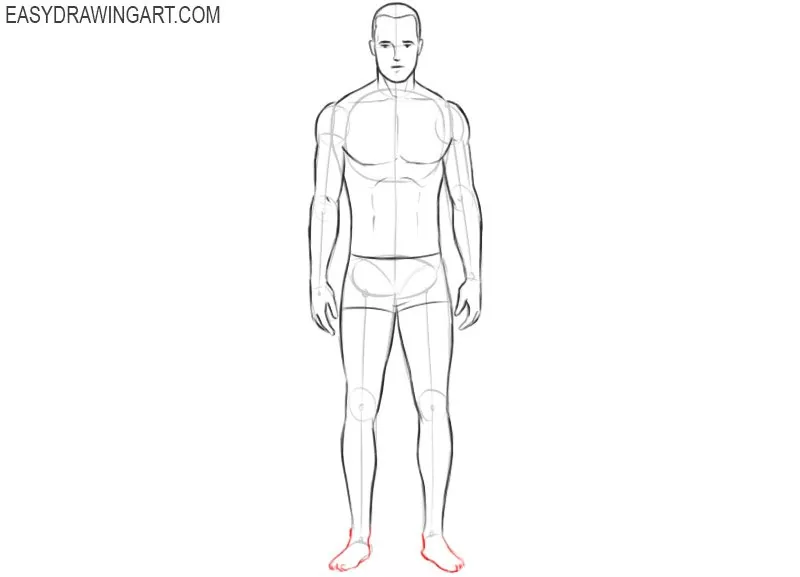How to draw a body for beginners