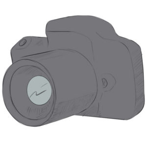 How to draw a camera