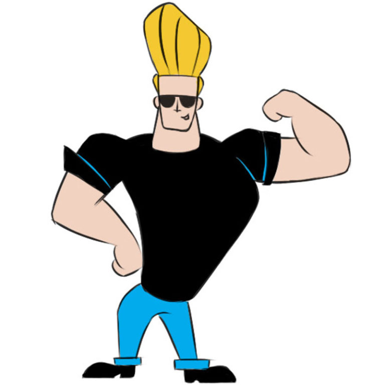 How to draw a cartoon character