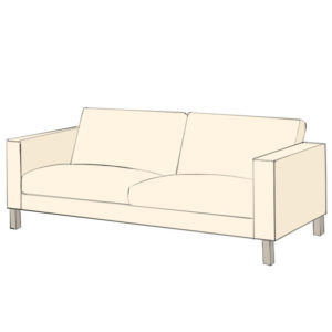 How to draw a couch