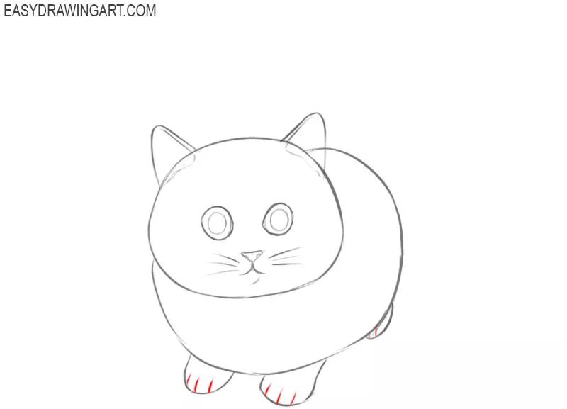 How to draw a cute animal cartoon