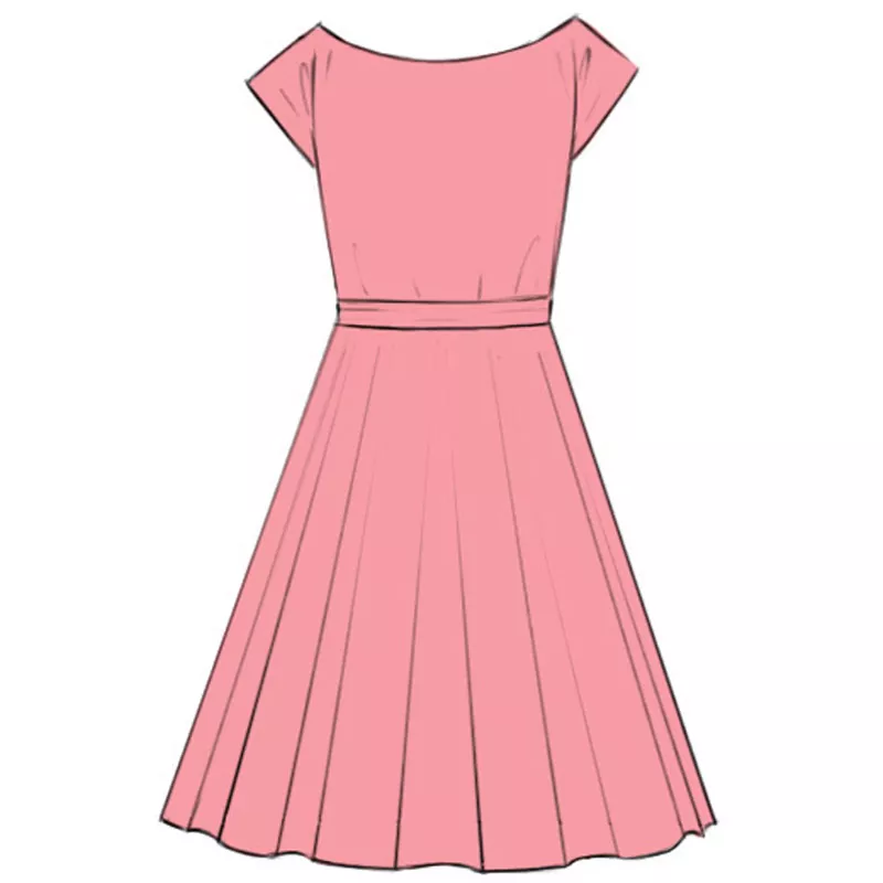 How to Draw a Dress Easy Drawing Art
