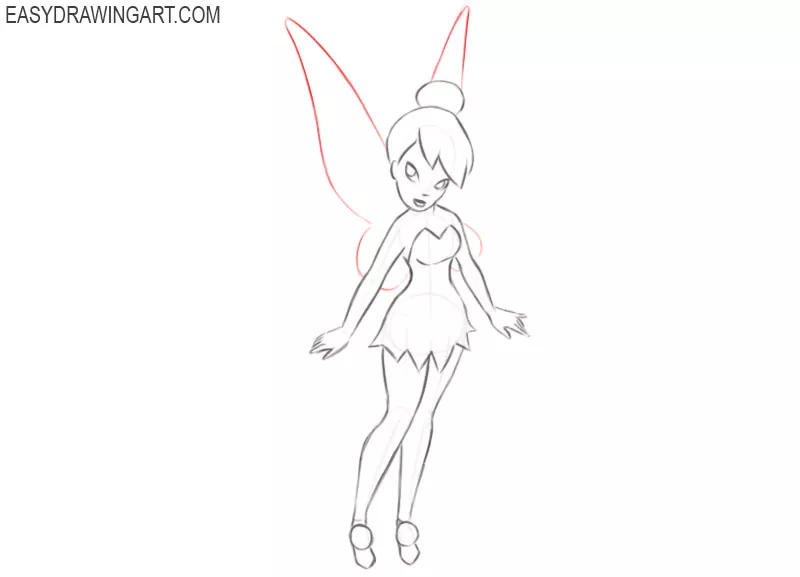 How to draw a fairy for kids